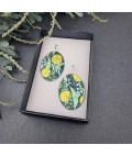Earrings | Bush Walk | Wattle | Oval Earrings | Small
